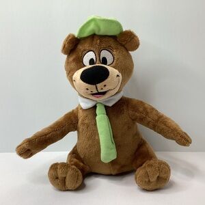 Hanna Barbera Yogi Bear Plush Stuffed Animal Toy 9" Cartoons Forest Green